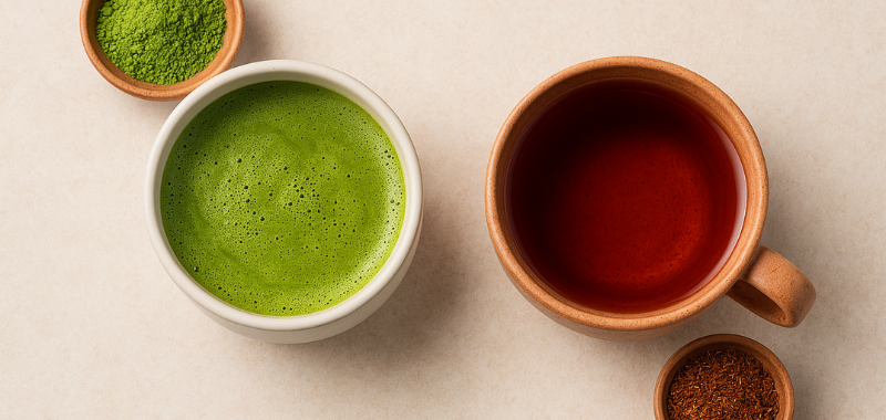 Rooibostee versus matcha – wat is die gesondste? Die uitslag mag jou dalk verras