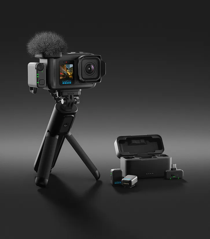 GoPro pak DJI en Insta 360 met die Mission 1